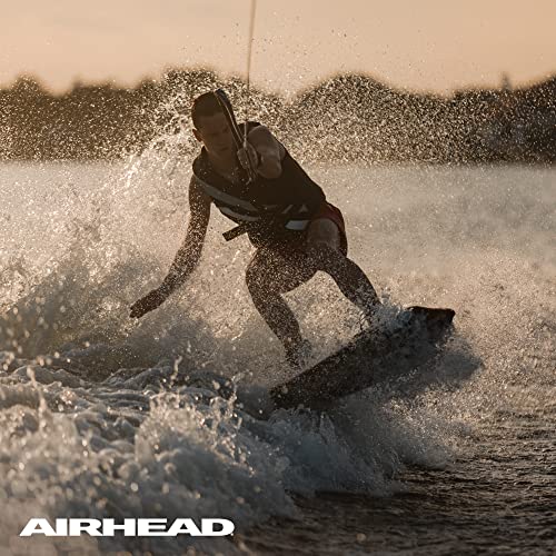 Airhead Dyneema Wakeboard Rope & Handle Set - Yellow, 75ft, No Stretch, 1700 lb Break Strength