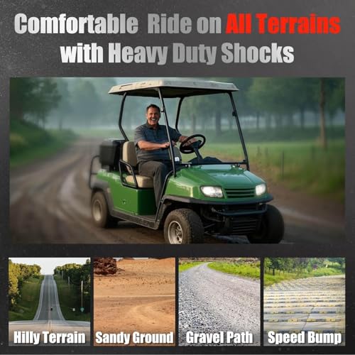 Golf Cart Shocks Front & Rear 4PCS for EZGO TXT Medalist Marathon 1994+