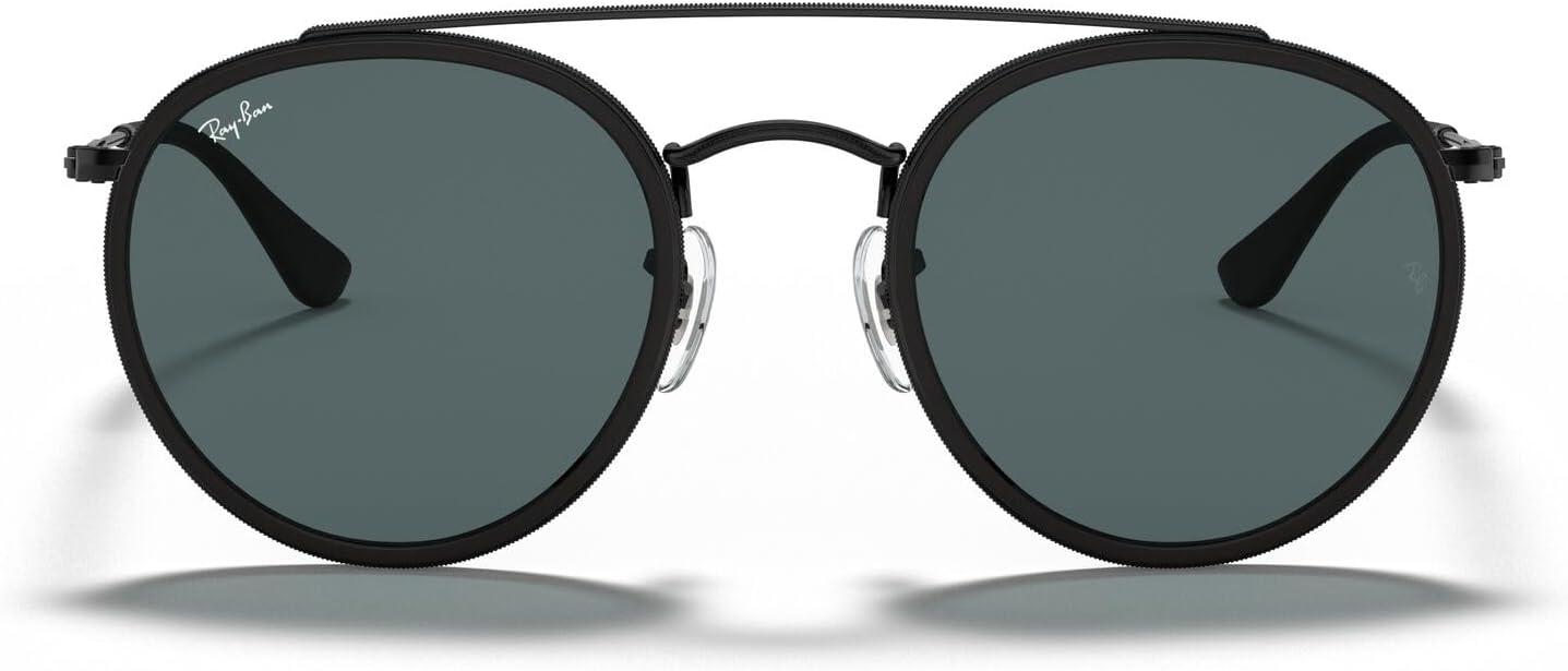 Ray-Ban RB3647N Round Sunglasses - Stylish Double Bridge Design | UV Protection & Comfort