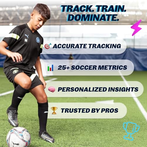 CITYPLAY Smart Soccer Tracker for Cleats (Size 1.5-10.5 M) - Youth Training Sensor