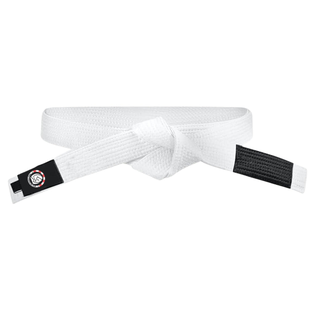 Rio Heroes Jorge Pereira BJJ Premium Ranked White Belt, For Men & Women, Durable Twill Cotton, Brazilian Jiu Jitsu Gear (A1, White)