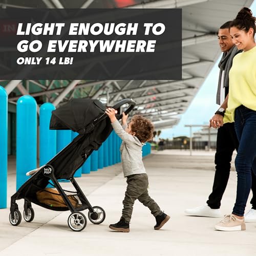 Baby Jogger City Tour 2 Travel Stroller - Ultra-Lightweight Compact Baby Pushchair, Black - Single Variation