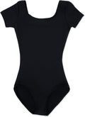 Capezio Girls Short Sleeve Leotard - Comfortable Fit for Dance | Available in Various Sizes