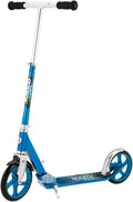 Razor A5 Lux Kick Scooter - Foldable Design, Large 8" Wheels, Adjustable Handlebars, Lightweight for Up to 220 lbs