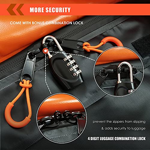 MeeFar Waterproof Hitch Mount Cargo Carrier Bag 16 Cubic Feet - Luggage Rack
