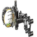 Trophy Ridge Hotwire 3-Pin Sight - Black Archery Scope with Fiber Optic Pins & Tool-less Adjustment