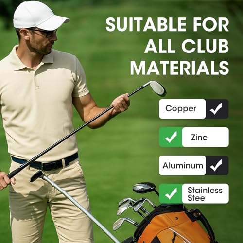 Golf Club Polish & Cleaner Kit - Rust, Scratch Remover & Shine