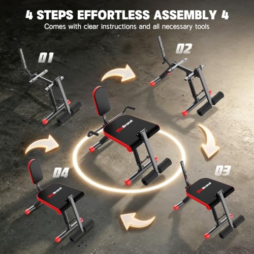 Seated Leg Extension Machine for Home Gym - Quadriceps & Thigh Workout Equipment