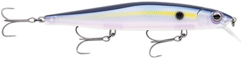 Rapala Precision Xtreme Mavrik Jerkbait, Hard Bait Lure, Bass Walleye Pike Fishing Lure, Twitch and Pause, 4-3/8", Pearl Sexy Shad