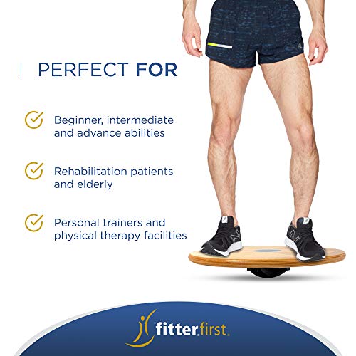 20 Inch Professional Balance Board - Versatile Workout Stability Trainer