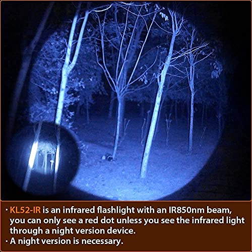 IR850 Infrared Illuminator Flashlight for Night Vision Hunting
