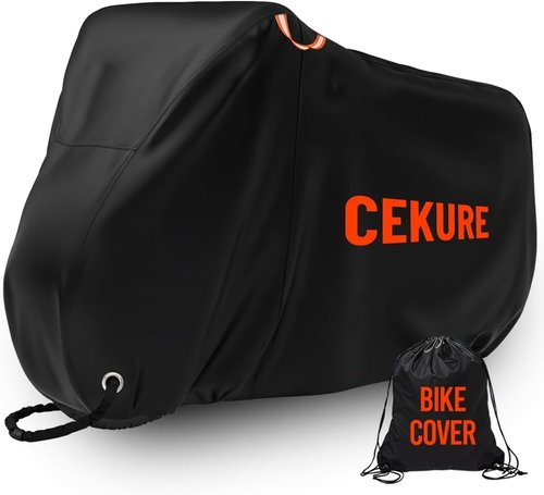Bike Cover | Skiennix Waterproof Outdoor 210D - Heavy Duty Oxford for 1-2 Bikes with Carry Bag