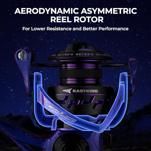 KastKing Royale Legend Pro 2000 Spinning Fishing Reel - Celestial Design, Lightweight & High Power
