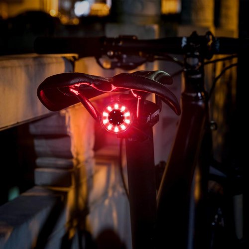 ROCKBROS Bike Tail Light Rear Bike Light Rechargeable Bike Rear Light Waterproof Bike Taillightv