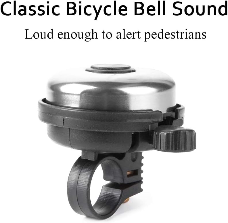 Skiennix Aluminum Bike Bell - Loud Sound Bicycle Bell for Adults & Kids | Durable & Stylish Design