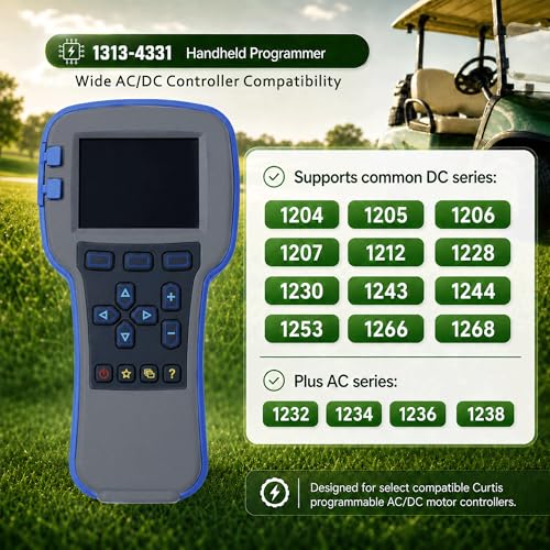 Handheld Programmer for Curtis Controllers - Golf Cart & Vehicle Compatibility