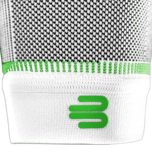 Bauerfeind Sports Compression Arm Sleeves White Medium/Long Gradient - 1 Pair