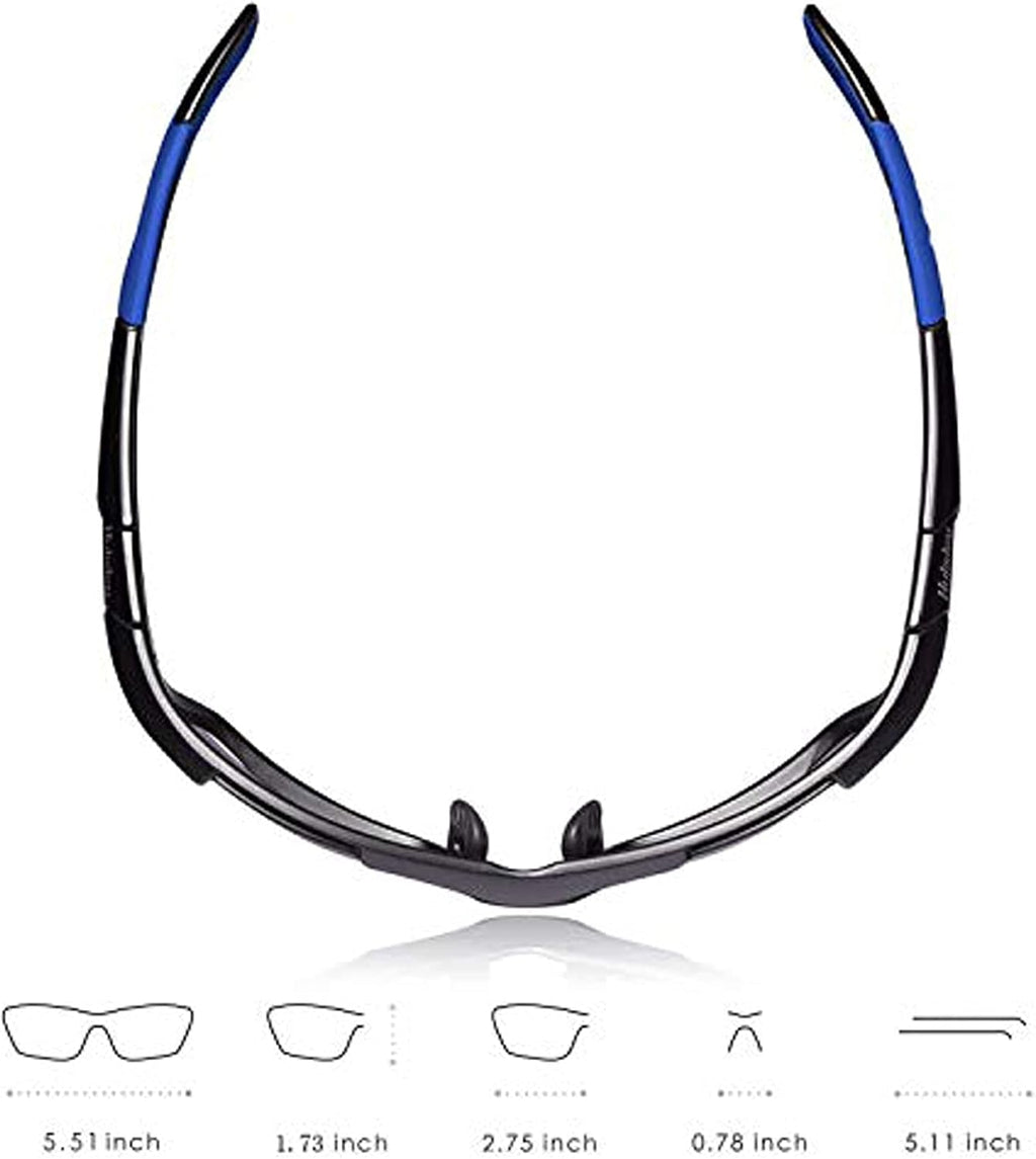 S1 Sport Polarized Sunglasses - Ultimate Protection for Men & Women | Ideal for Running & Golf