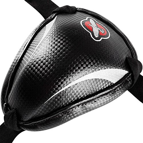 Hayabusa Steel Armoured Cup - Muay Thai Fight Cup One Size Black