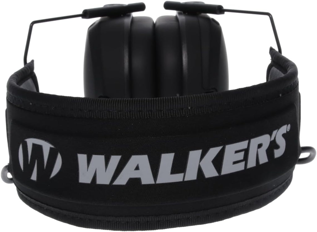 Walker’s Razor Slim Electronic Muff - Noise-Canceling Hearing Protection | Lightweight & Comfortable