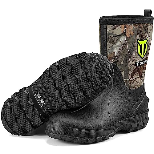 13 / Next Camo G2 Waterproof Rubber Boots for Men - Hunting & Work