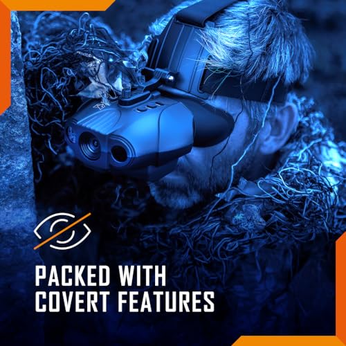 Nightfox Swift 2 Night Vision Goggles Infrared Digital Binoculars Head/Helmet Mount