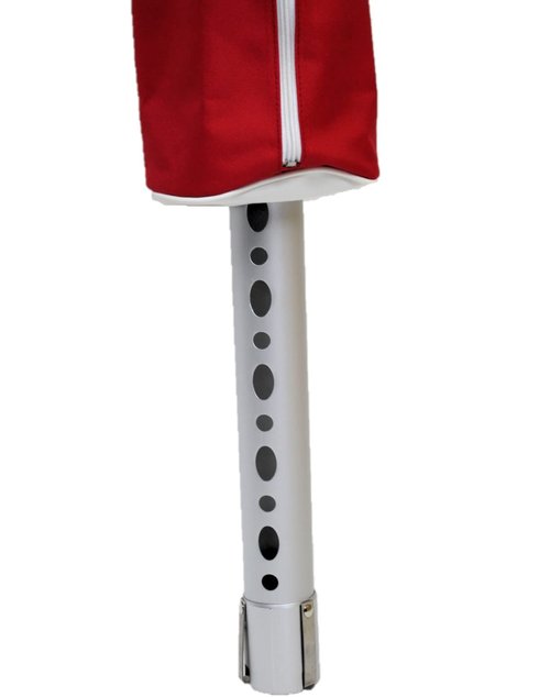 JP Lann Deluxe Shag Bag Golf Ball Retriever | Rustproof Aluminum Shaft and Handle (Holds 75 Balls)