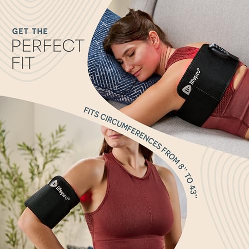 Red Light Therapy Belt - Dual Chip LED, Extra Small, Black
