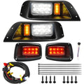 LED Headlight and Taillight Kit for EZGO Golf Cart - Bright Power-Saving Lighting