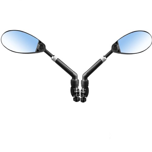 Bike Mirrors for Handlebar, 360° Rotation DH Rear View Bicycle Mirrors Bike Mirror Handlebar Mount for E-bike Mountain Road Bike Height Adjustable