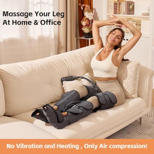 Leg Compression Massager for Circulation & Pain Relief - SHINE WELL