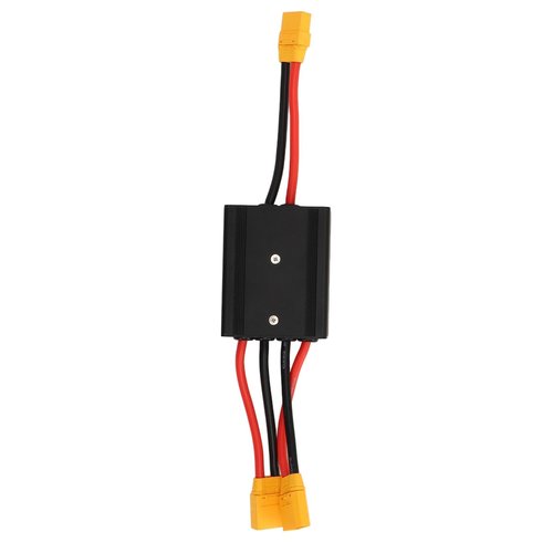 equlup Electric Bike Double Battery Discharge Converter, Input 20V to 72V Output Voltage 20V to 72V Dual Battery Parallel Module Adapter for EBikes Replacement (80A)