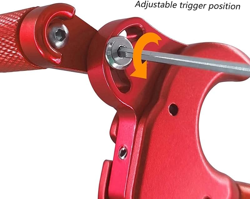 Skiennix Bow Release - 360° Rotatable Thumb Release for Compound Bow - Precision Archery Accessory