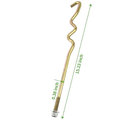 BeAcc Golf Cart Battery Hold Down Rod Fits Club Car Precedent Electric Golf Carts 2008.5 & Up Replace#103357701