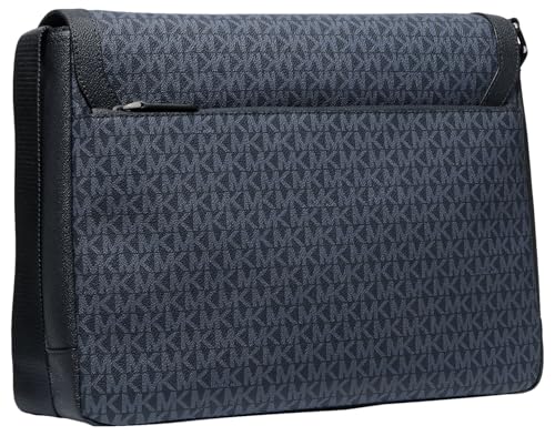 Michael Kors Malone Cargo Messenger Bag - Light Gunmetal, Admiral, Pale Blue - One Size