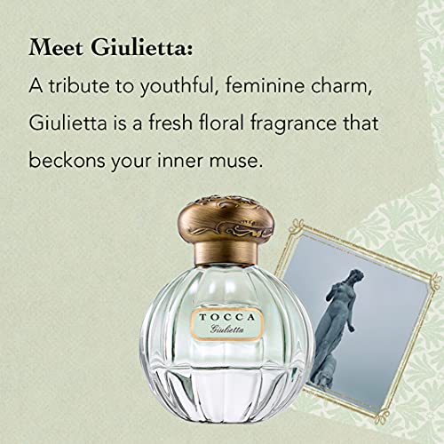Tocca Giulietta Women's Perfume 1.7oz - Floral Fragrance with Pink Tulips & Green Apples