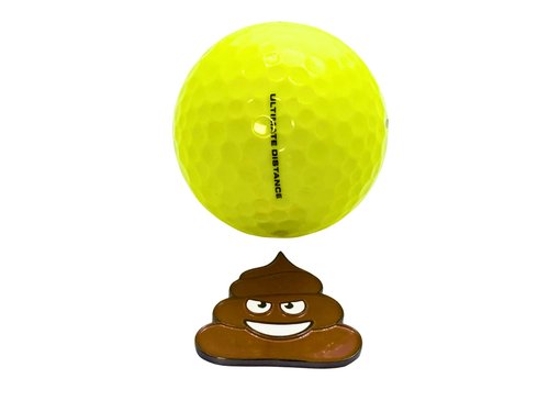 Golf Giddy! Poopy Ball Marker