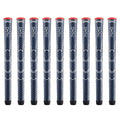 Golf Grip Bundle - 9 Winn Dri-Tac Standard Navy Blue Grips for Men