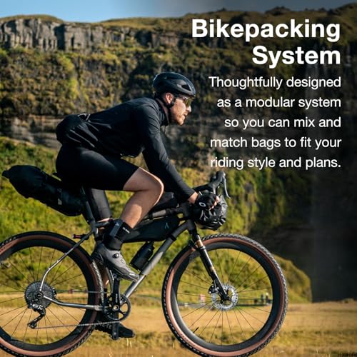 Osprey Escapist Bike Frame Bag Small Black - Water-Resistant Cycling Storage