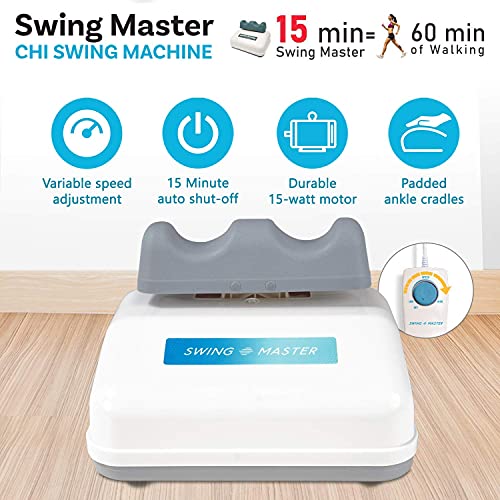 Daiwa Felicity Swing Master Chi Machine - Passive Aerobic Exercise & Lymphatic Massager - Variation: Swing Machine