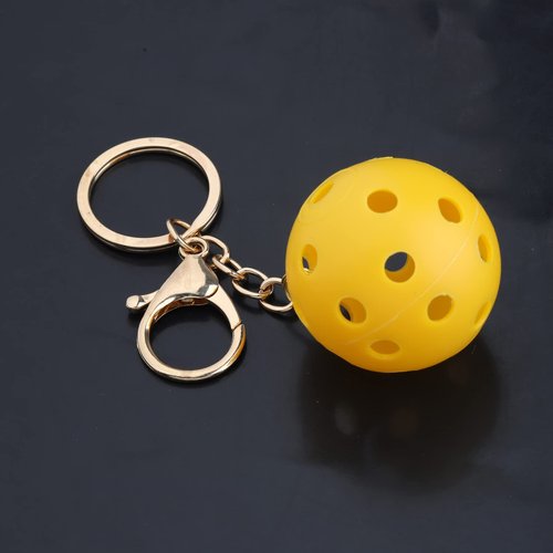 CENWA Pickleball Keychain Pickleball Bag Tag Pickleball Gifts For Pickleball Lover (Pickleball K)