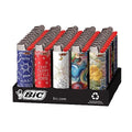 BIC Maxi Pocket Lighter - Special Edition Bohemian Collection, Assorted Designs, 50 Pack