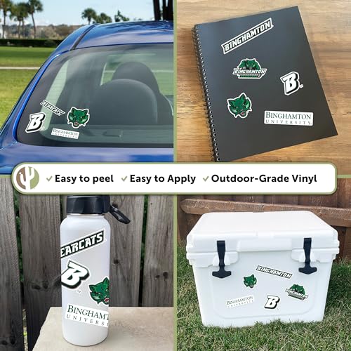 Binghamton University Bearcats Sticker Decal - Official College Campus Spirit