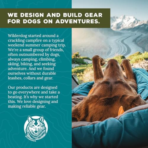Wilderdog 36x28in Water-Resistant Dog Sleeping Bag with Carry Sack