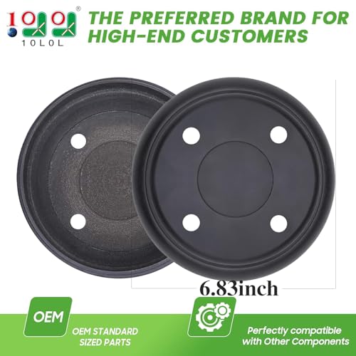 Golf Cart Rear Brake Drums for Club Car DS & Precedent 1995-up 2 Pack