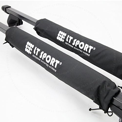Universal Cargo Carrier - Soft Cushion Wrap for Roof Rack - 22" Round Bar Pad for Kayak, Surfboard, Canoe