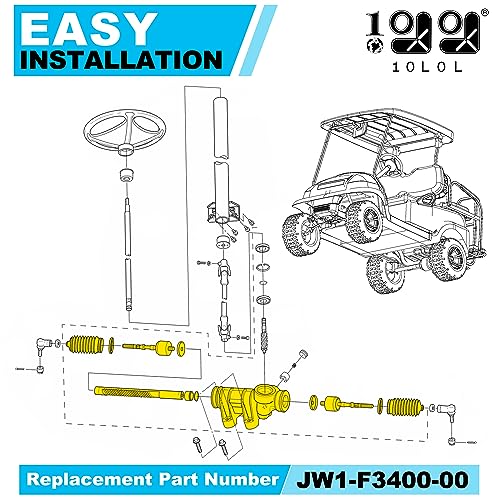 Golf Cart Steering Gear Box Assembly for Yamaha Drive G29 G22