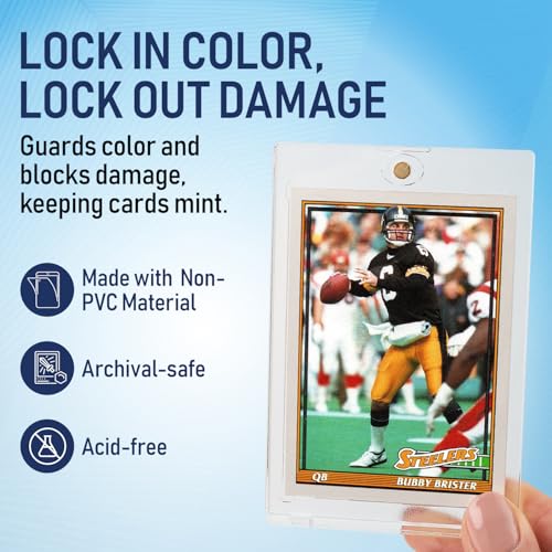 Magnetic Card Holder Case 5 Pack - Protect Sports & Trading Cards up to 35PT