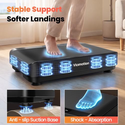 Whole-Body Vibration Plate for Lymphatic Drainage & Exercise