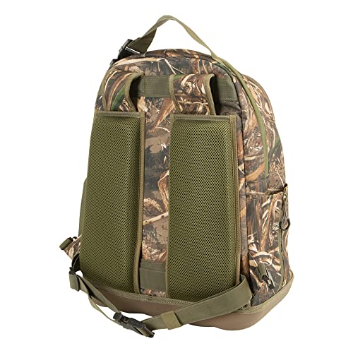 Allen Company Gear Fit Pursuit Punisher Camo Waterfowl Hunting Backpack for Men and Women - Shotgun and Bow Carry Bag - Holds Shooting Accessories and Camping Gear - â€ŽRealtree Max-5 Camo